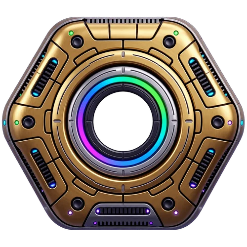 An Apex node in the Gold finish
